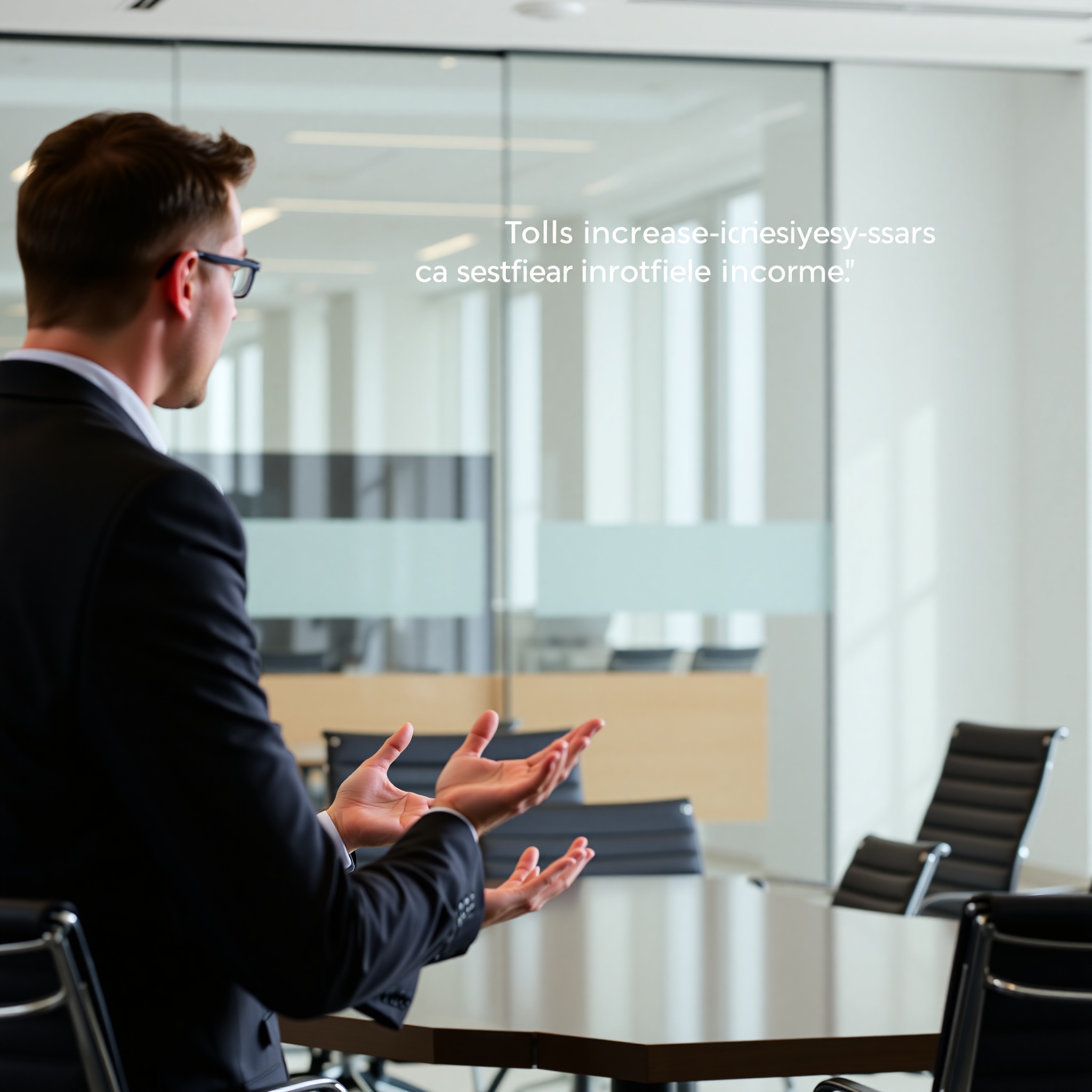 Small business owner preparing business plan with financial projections and market research documents at desk
